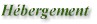 Les diff�rents types d'h�bergement ...