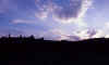 Coucher de soleil sur Aigu�ze