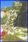 En cano� dans les Gorges ...