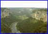 Vue des Gorges ...