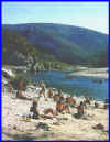 Une plage dans les Gorges ...